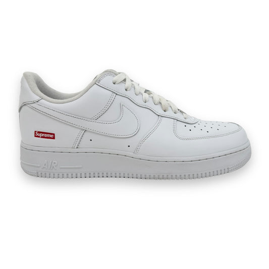 NIKE X SUPREME AIRFORCE 1 SNEAKER WHITE UK10.5