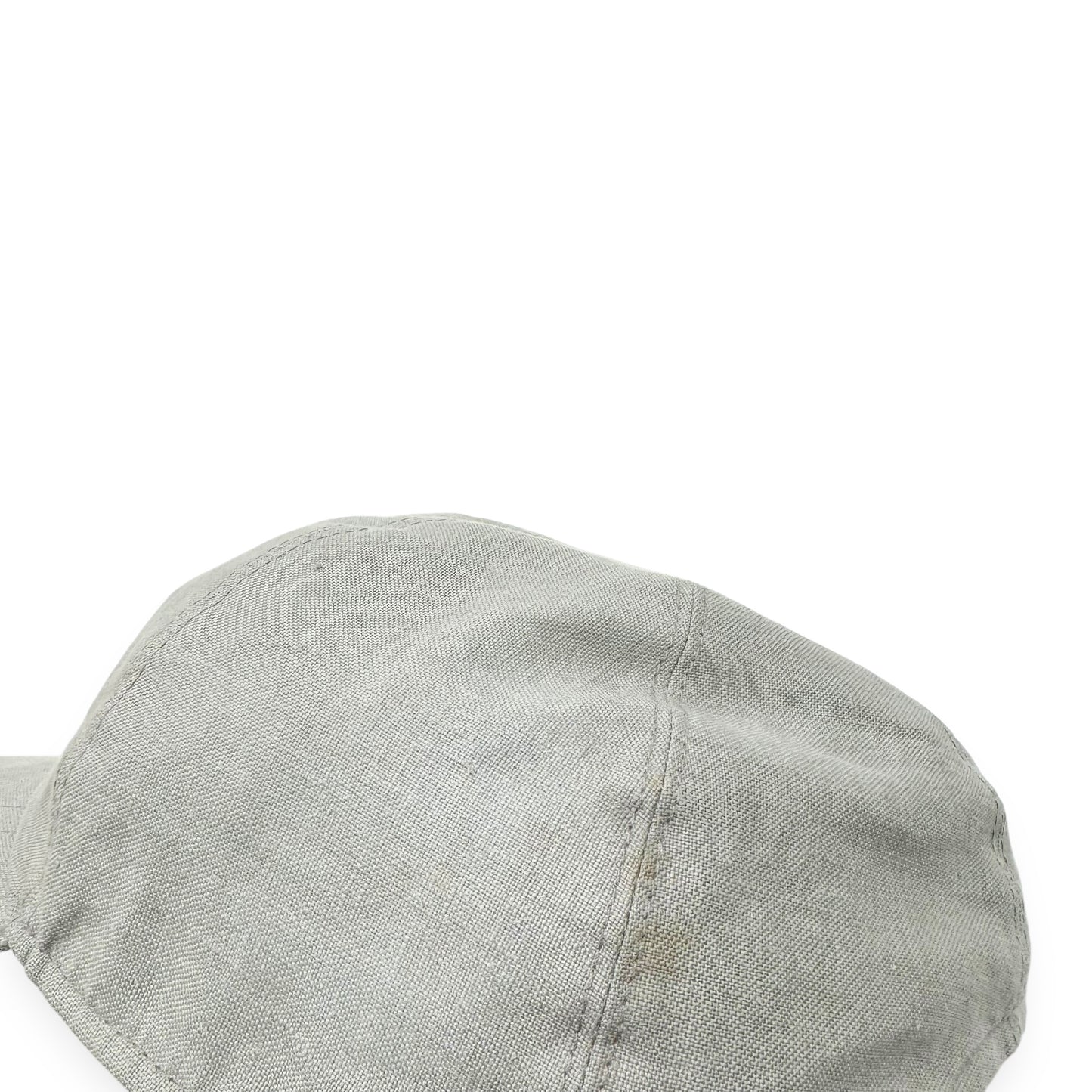 THOM SWEENEY LINEN CAP LIGHT GREY L