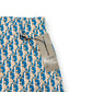 DIOR OBLIQUE BERMUDA MONOGRAM SILK SHORTS BLUE 48 / M
