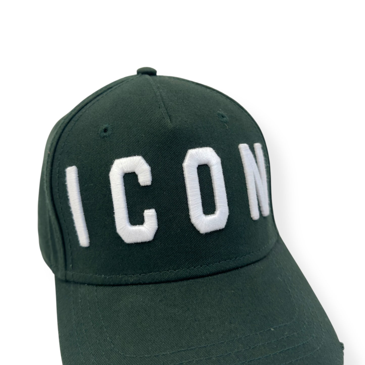 DSQUARED2 ICON BASEBALL CAP GREEN O/S
