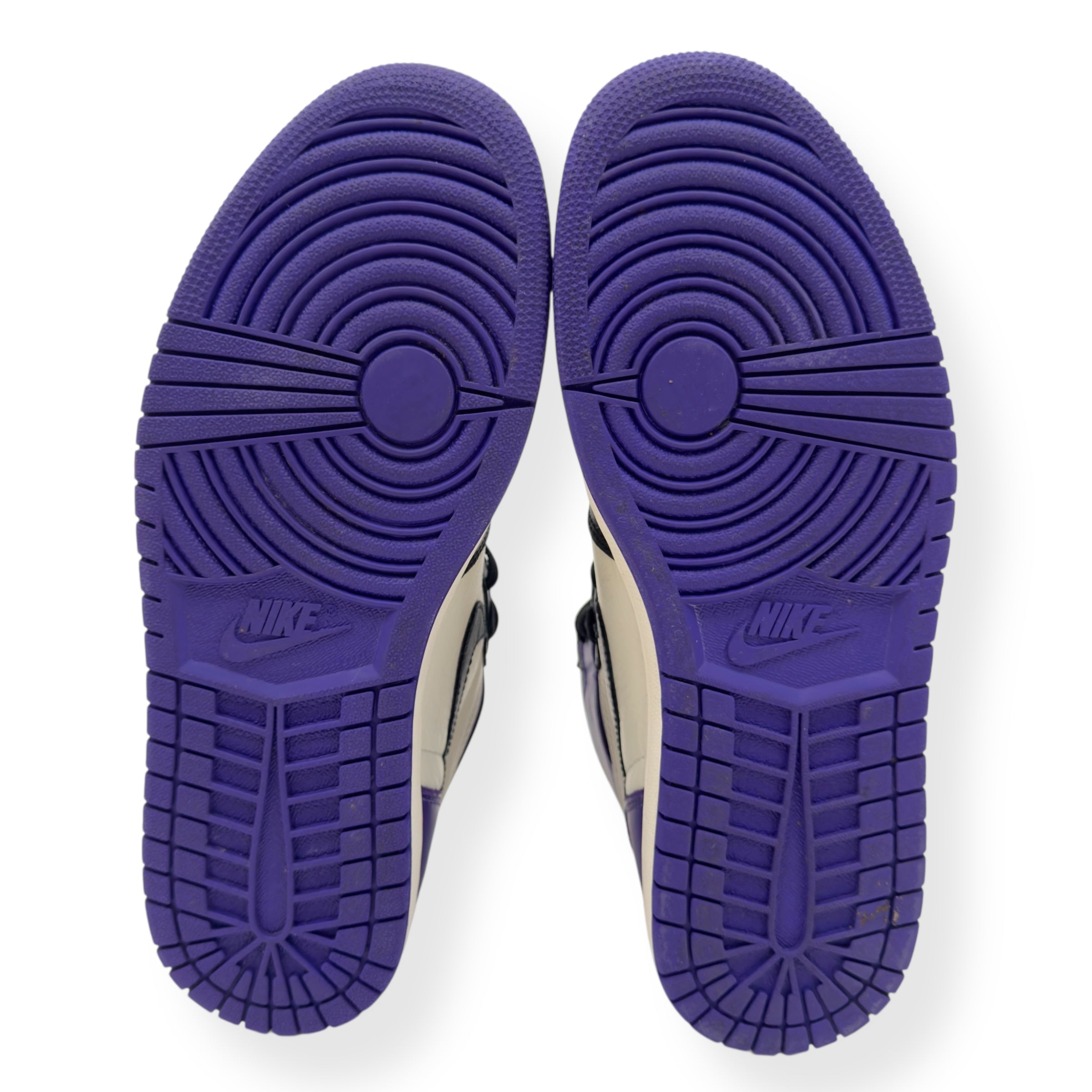 JORDAN 1 RETRO HIGH TOP SNEAKER COURT PURPLE / BLACK UK9