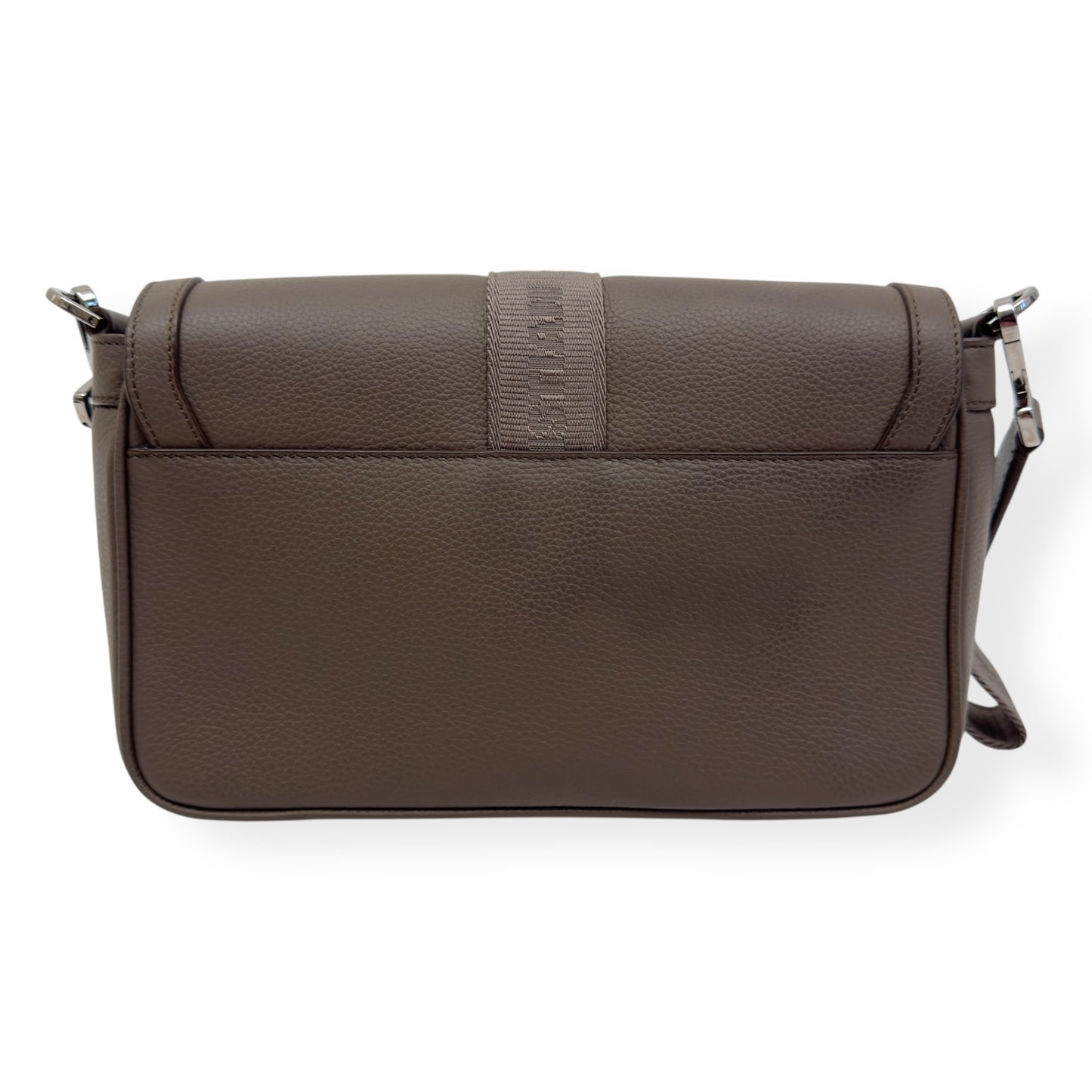 DIOR HIT THE ROAD GRAINED CALFSKIN SHOULDER BAG BROWN S