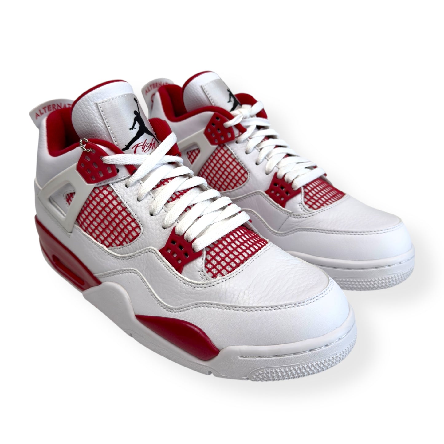 JORDAN 4 RETRO SNEAKER ALTERNATE 89 RED / WHITE UK9.5