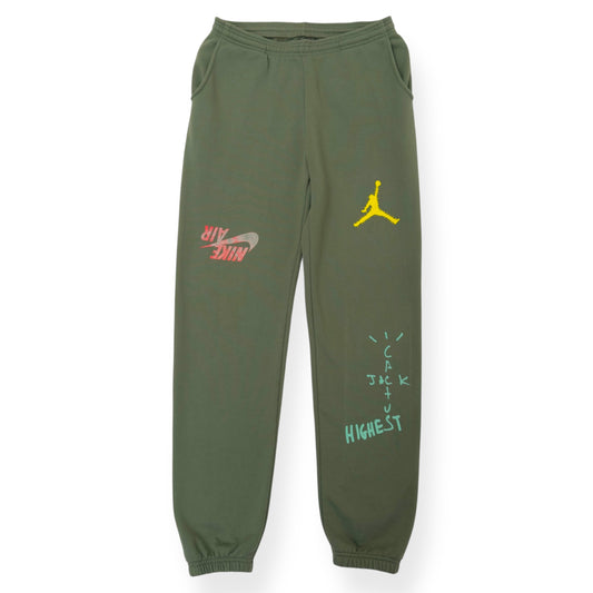 NIKE X CACTUS JACK TRAVIS SCOTT SWEATPANTS GREEN L