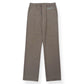 LOUIS VUITTON WOOL STRAIGHT LEG TROUSERS BEIGE 40 / S