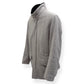 THOM SWEENEY BESPOKE WOOL / CASHMERE MID-LENGTH JACKET GREY 50 / M