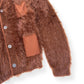 ACNE STUDIOS KELFI CARDIGAN BROWN M