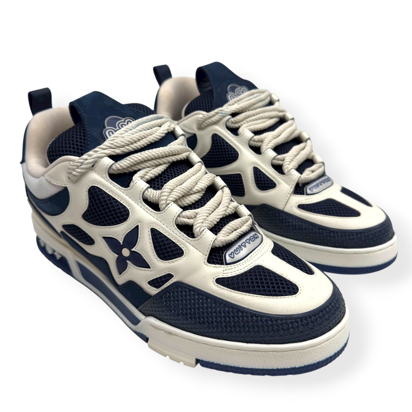 LOUIS VUITTON LV SKATE SNEAKER LUXURY BLUE UK11