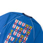 SUPREME JACQUARD SOCCER JERSEY BLUE L