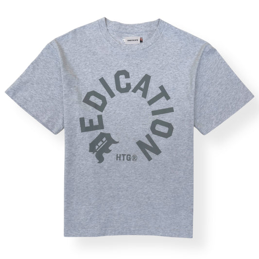 HONOR THE GIFT HTG DEDICATION T-SHIRT HEATHER GREY L