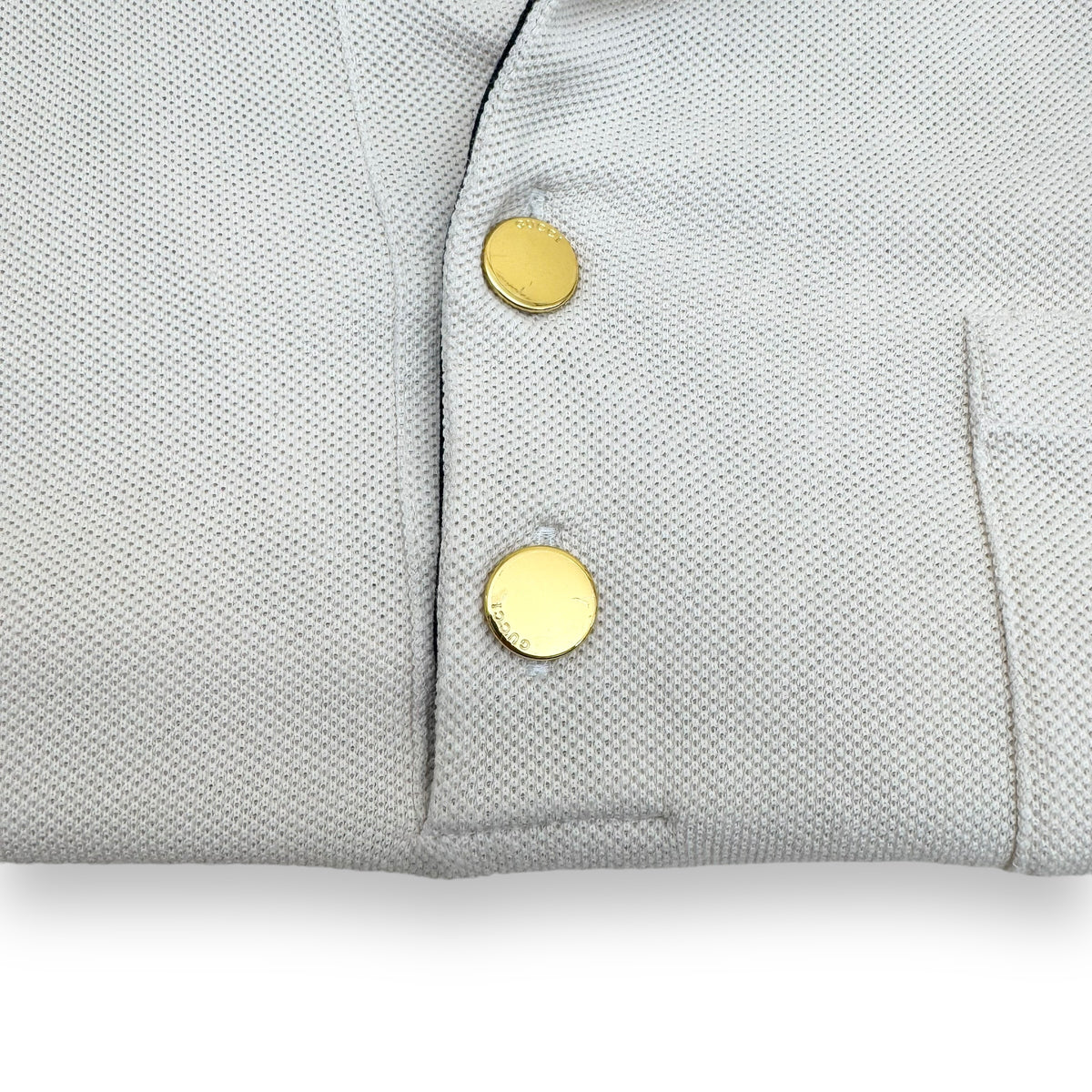 GUCCI POLO SHIRT CREAM S