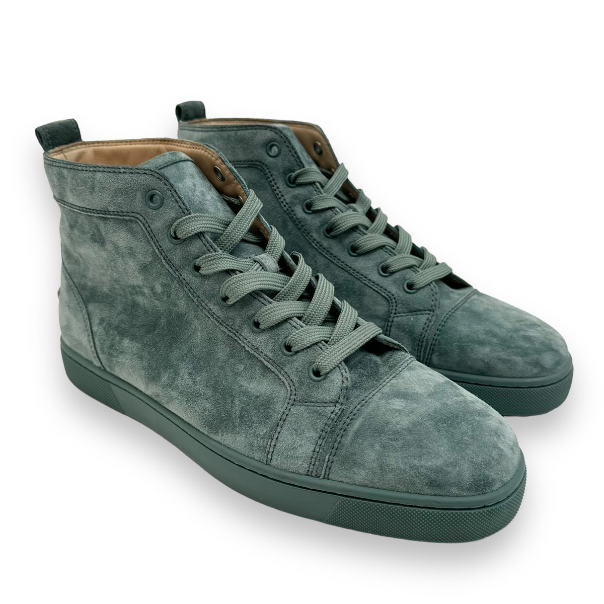 CHRISTIAN LOUBOUTIN LOUIS ORLATO VEAU SNEAKER MINT UK9