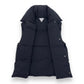 BOTTEGA VENETA OVERSIZED INTRECCIATO QUILTED DOWN GILET PUFFER BLACK S