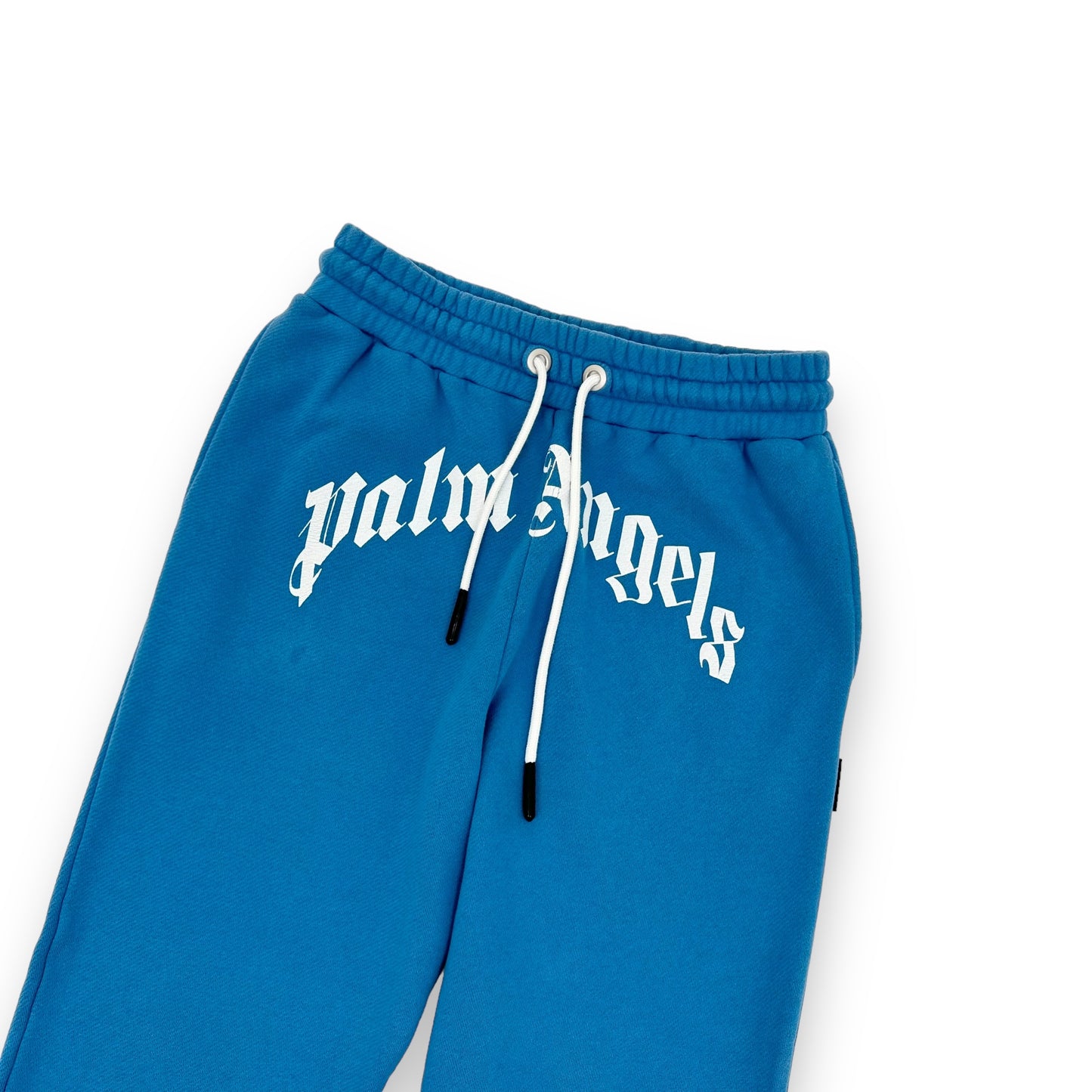 PALM ANGELS LOGO SWEATPANTS BLUE M