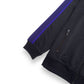 NEEDLES TRACK JACKET BLACK / PURPLE XL