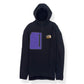 GUCCI X THE NORTH FACE F2W1 TECHNICAL FABRIC PULLOVER HOODIE BLACK / PURPLE M