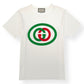 GUCCI GG OVERSIZED INTERLOCKING LOGO T-SHIRT IVORY S