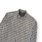 DIOR OBLIQUE KASURI COTTON DENIM SHIRT BLACK / WHITE 41 / L