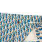 DIOR OBLIQUE BERMUDA MONOGRAM SILK SHORTS BLUE 48 / M