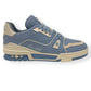 LOUIS VUITTON LV SNEAKER LIGHT BLUE UK8