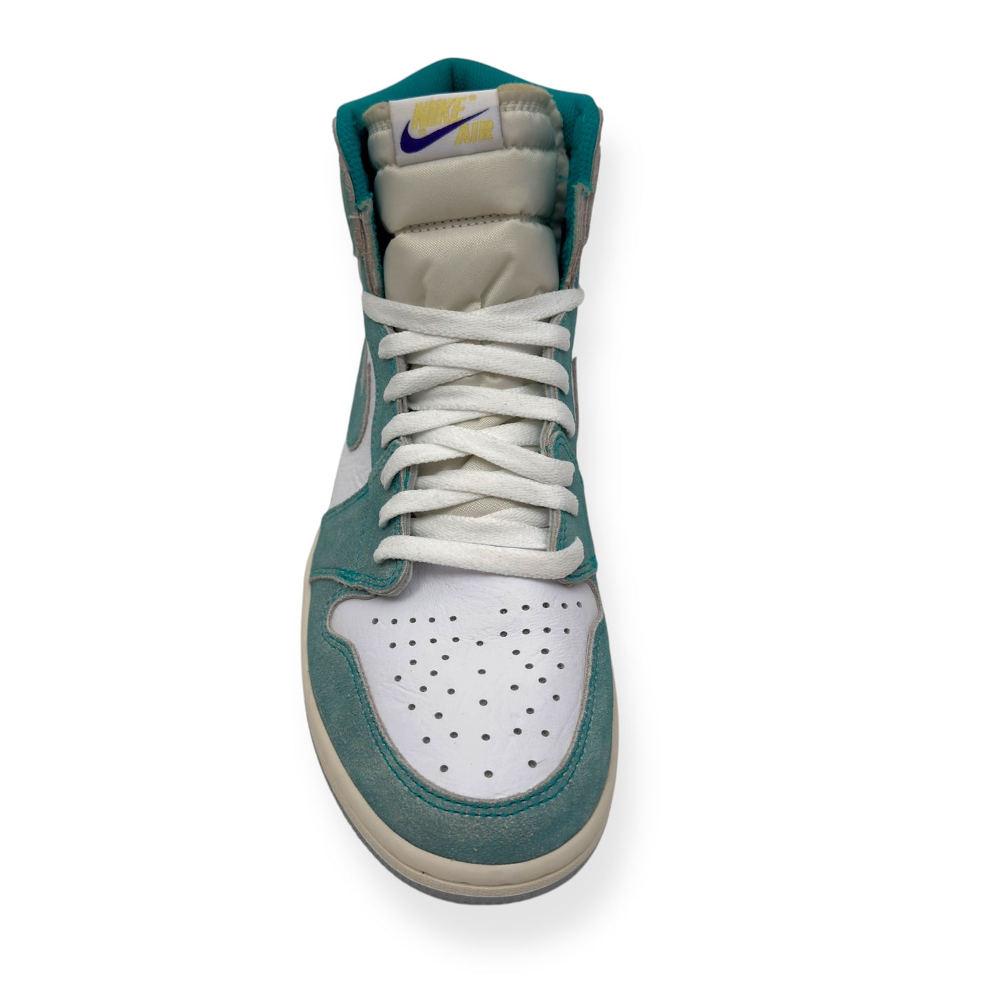 NIKE AIR JORDAN 1 RETRO HIGH OG SNEAKER TURBO GREEN UK9