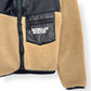 MONCLER GENIUS FLEECE JACKET BEIGE / BLACK M