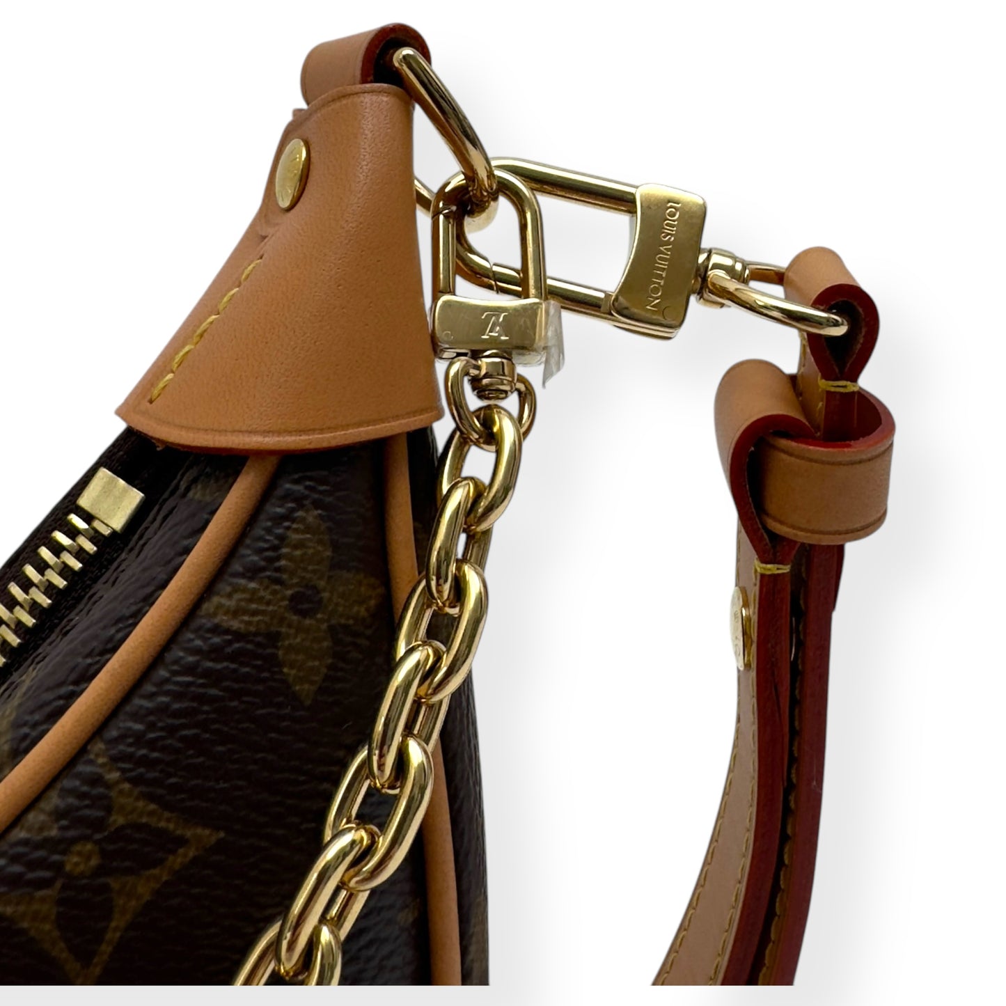 LOUIS VUITTON LOOP BAG MONOGRAM CANVAS BAG BROWN PM - 1/2 PAYMENT