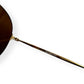 BALENCIAGA SUNGLASSES BROWN / GOLD