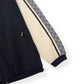 GUCCI TECHNICAL JERSEY TRACK JACKET BLACK / GREY S