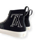 LOUIS VUITTON HIGH TOP SNEAKER BLACK / WHITE UK9