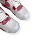 JORDAN 4 RETRO SNEAKER ALTERNATE 89 RED / WHITE UK9.5