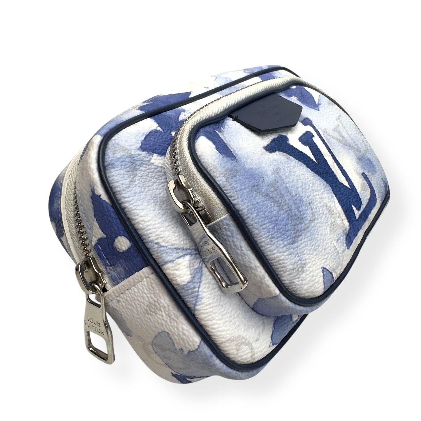 LOUIS VUITTON MONOGRAM WATERCOLOUR CANVAS OUTDOOR POUCH BLUE S