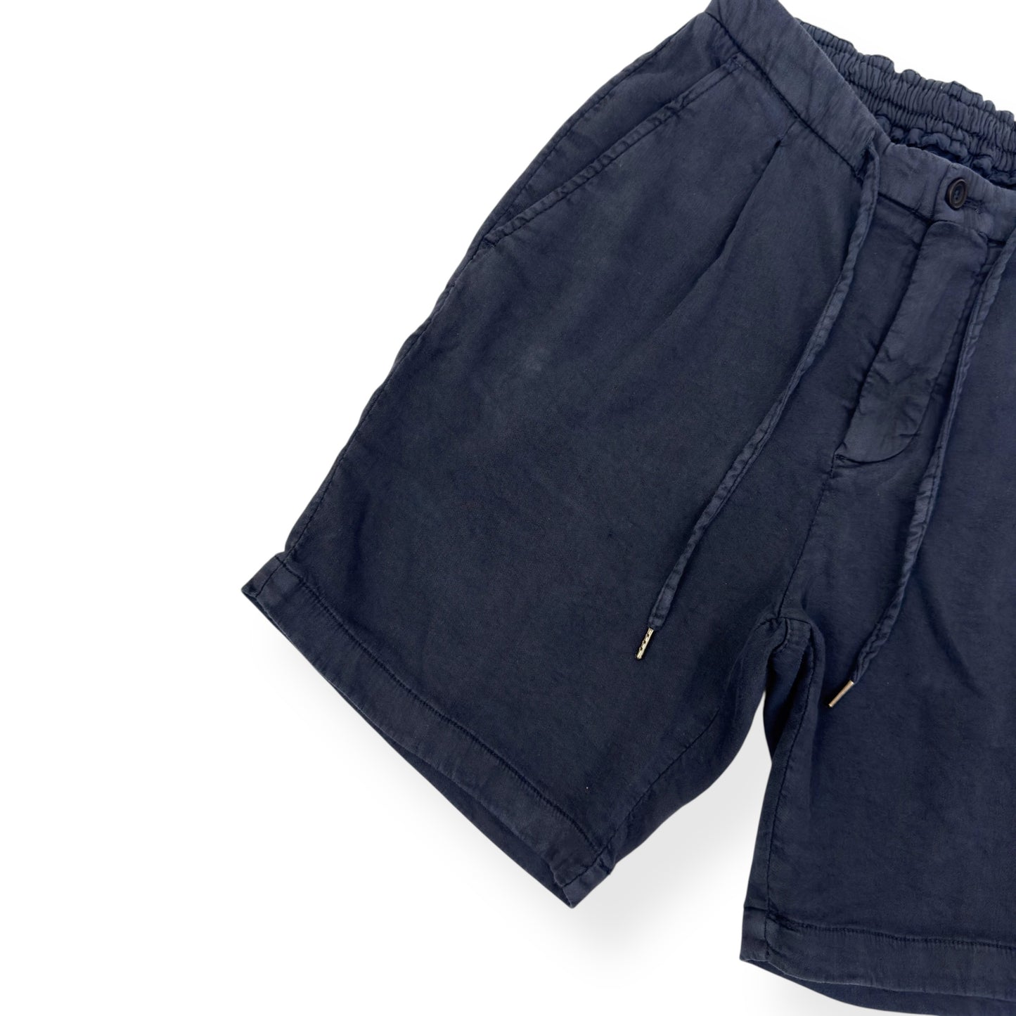 THOM SWEENEY DRAWSTRING SHORTS BLUE 44 / S