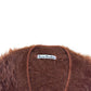 ACNE STUDIOS KELFI CARDIGAN BROWN M