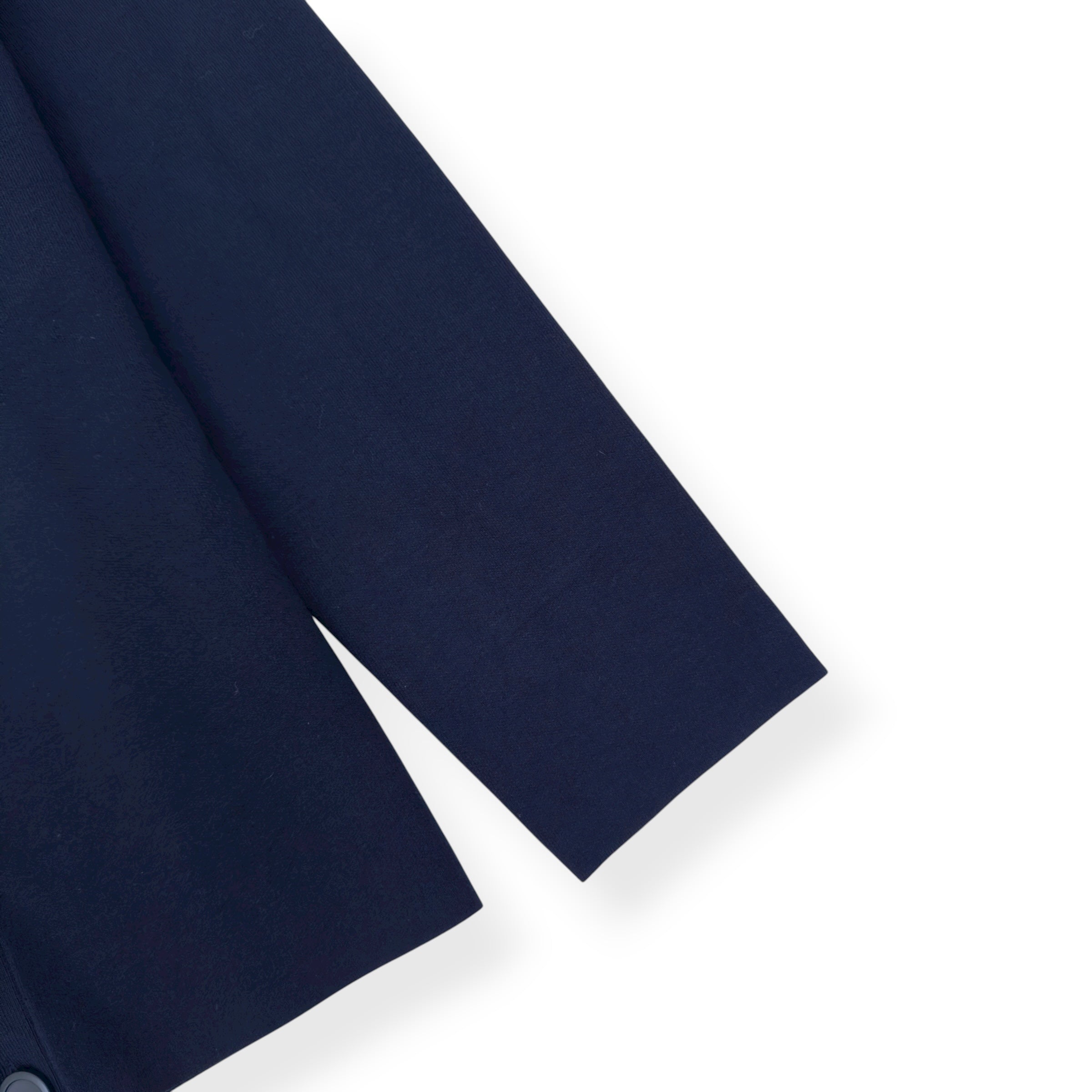 SANDRO PARIS FLOWER DETIAL CARDIGAN NAVY BLUE / WHITE XL