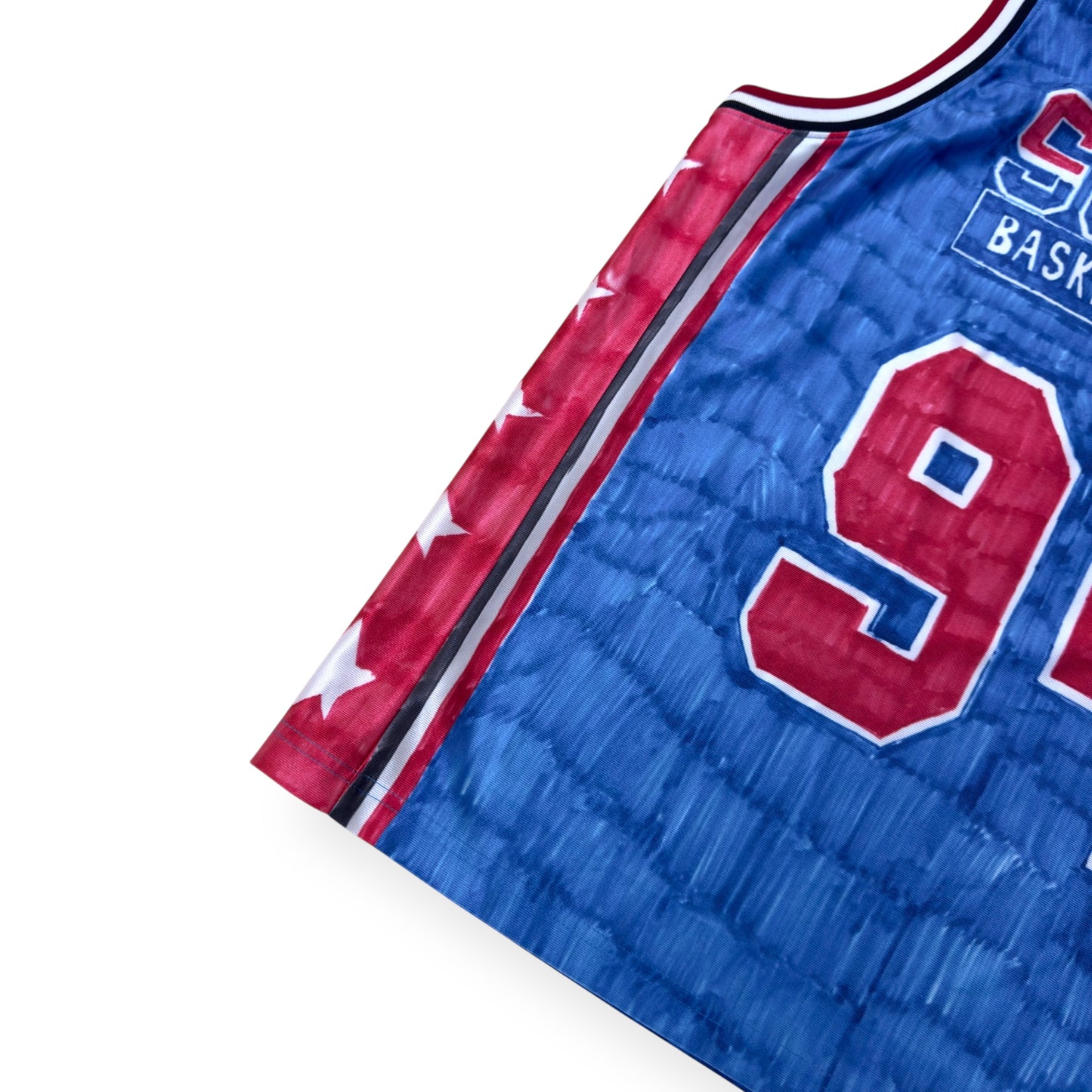 SUPREME MARKER BASKETBALL JERSEY VEST RED / BLUE / WHITE L