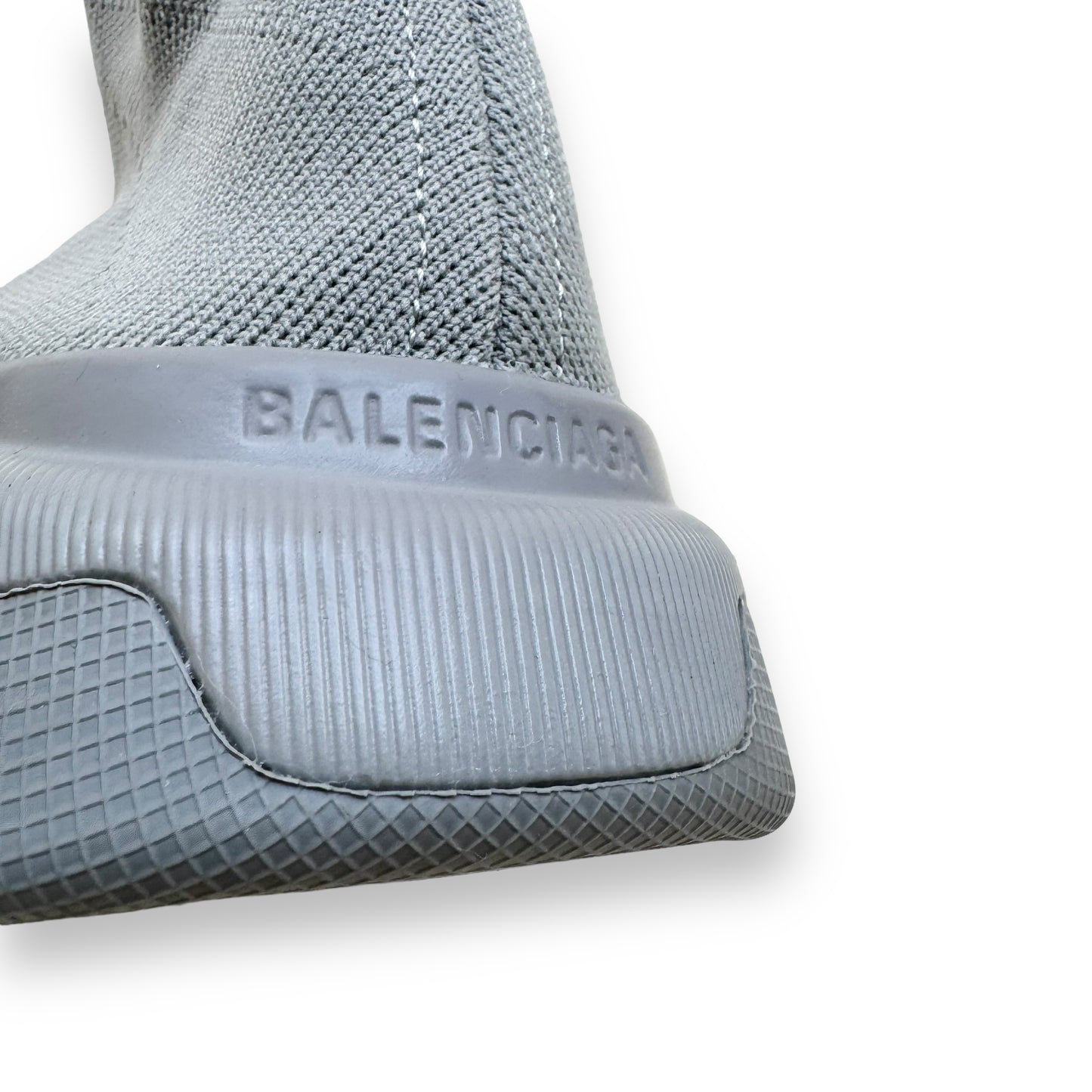 BALENCIAGA SPEED 2.0 KNIT SNEAKER GREY UK5