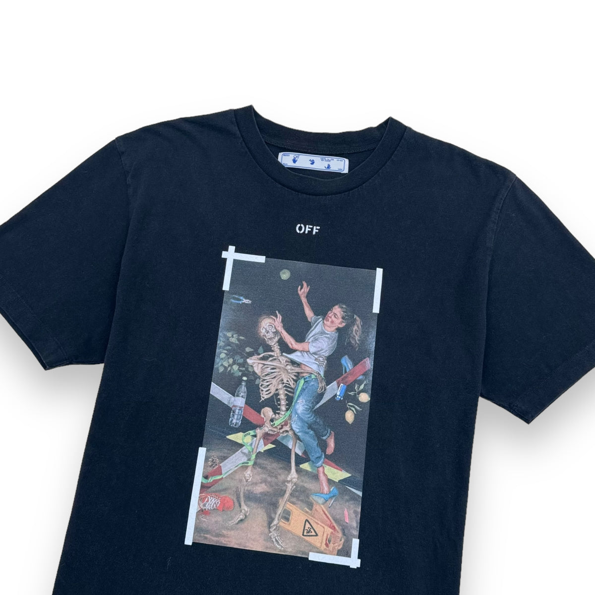 OFF-WHITE T-SHIRT BLACK XL