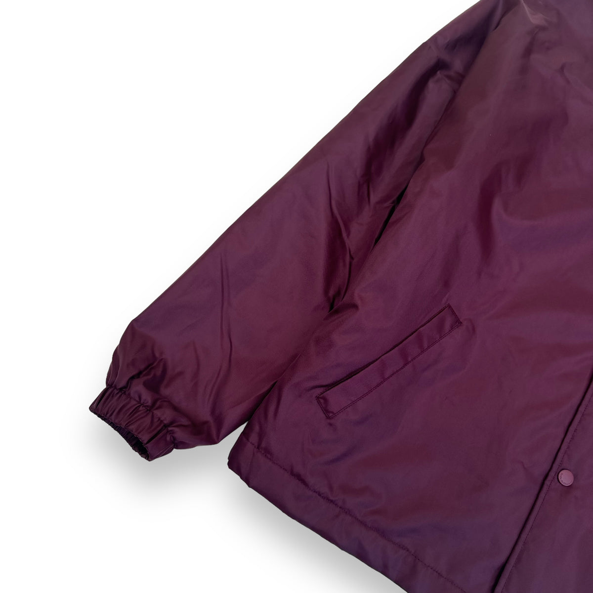 DRÔLE DE MONSIEUR PRINTED SHELL JACKET BURGUNDY XL