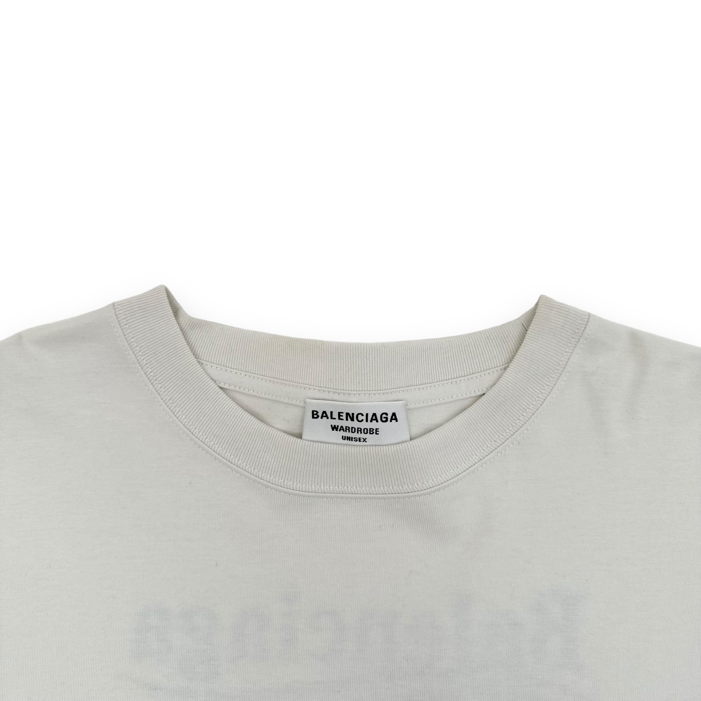 BALENCIAGA T-SHIRT WHITE L