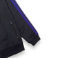 NEEDLES TRACK JACKET BLACK / PURPLE XL