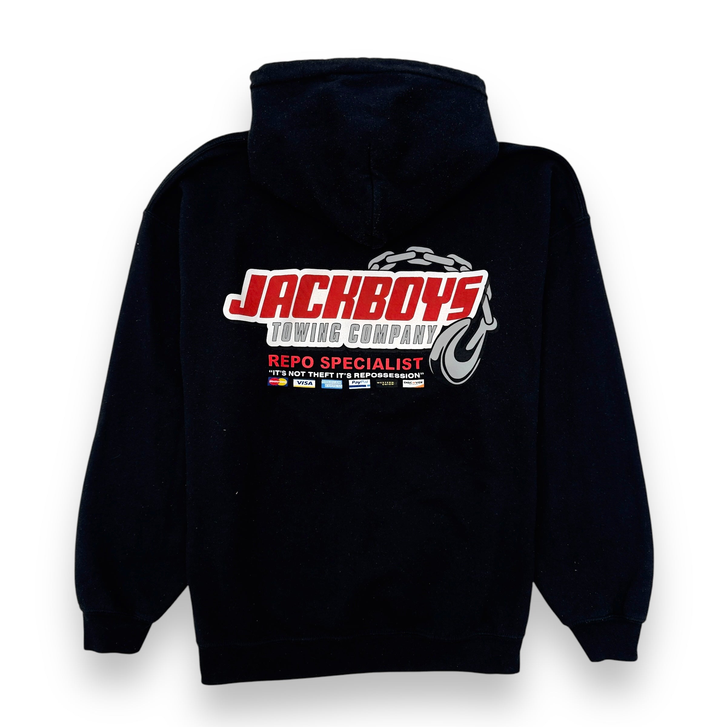 TRAVIS SCOTT JACKBOYS REPO HOODIE BLACK / RED L