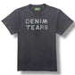 DENIM TEARS X DOVER STREET MARKET RHINESTONE WREATH T-SHIRT GREY XL