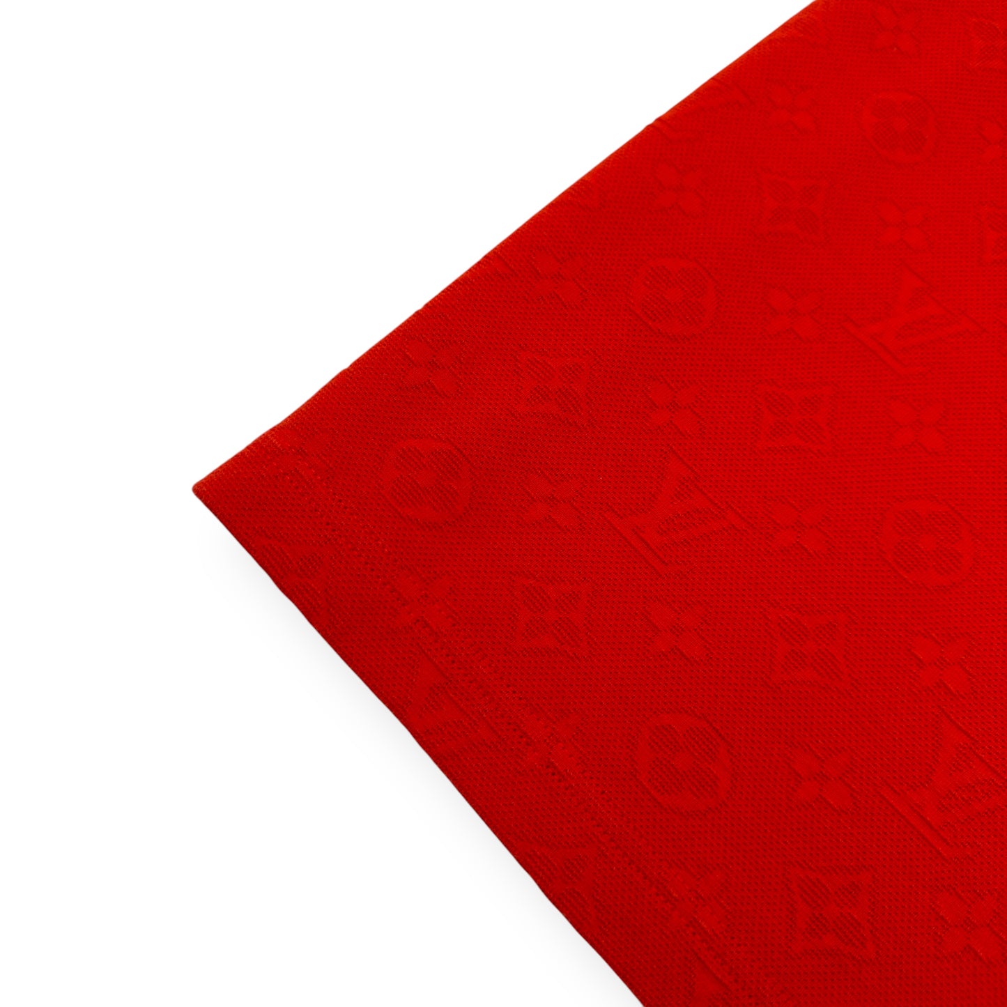 LOUIS VUITTON SIGNATURE 3D POCKET MONOGRAM T-SHIRT RED L