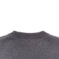 AMI PARIS AMI DE COEUR WOOL SWEATER GREY / BLACK M