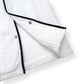 PRADA COTTON BOWLING SHIRT WHITE / BLACK M