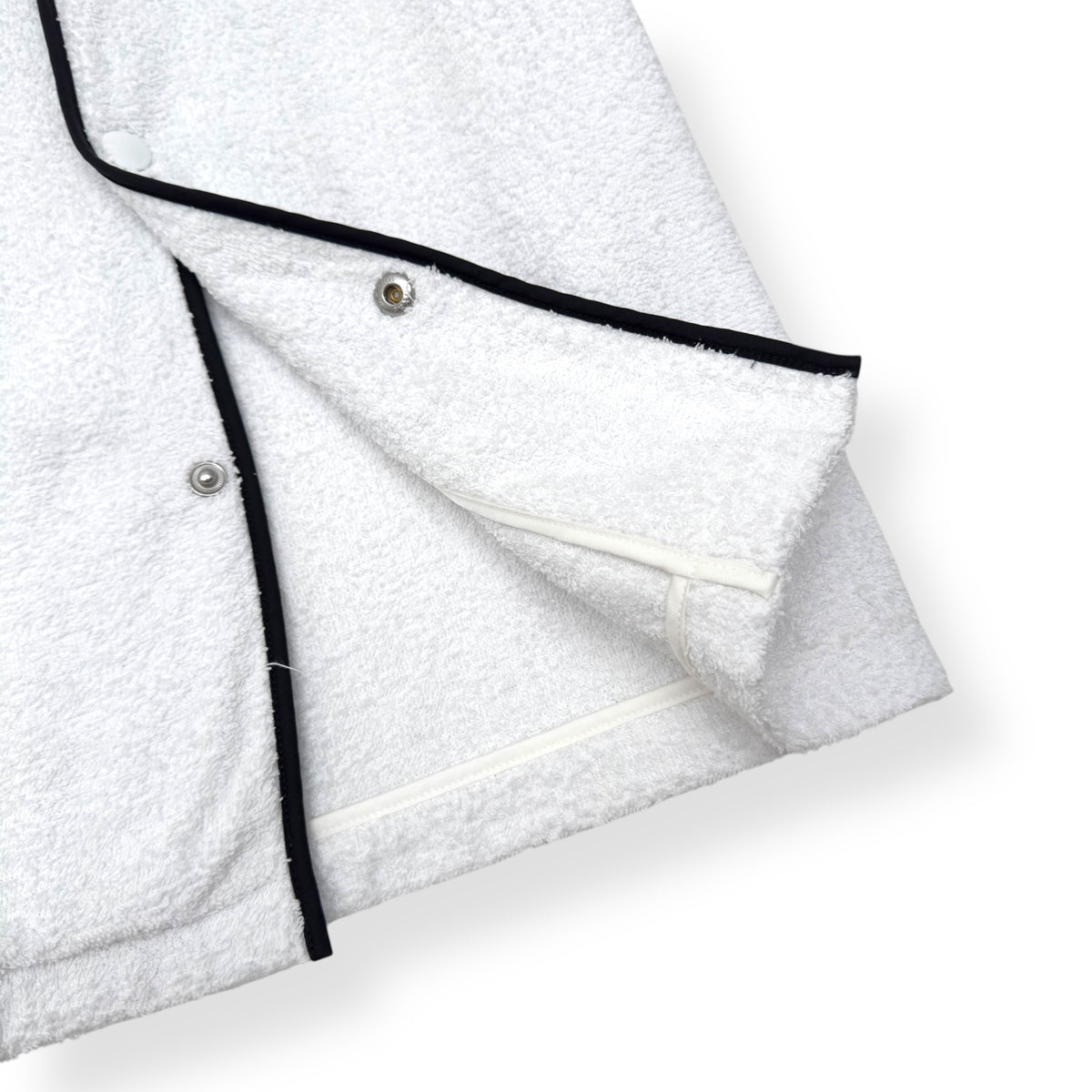 PRADA COTTON BOWLING SHIRT WHITE / BLACK M