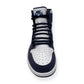 NIKE AIR JORDAN 1 RETRO HIGH TOP SNEAKER MIDNIGHT NAVY UK9