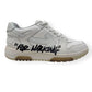 OFF-WHITE OUT OF OFFICE LOW TOP SNEAKER WHITE / BLACK 41 / UK7