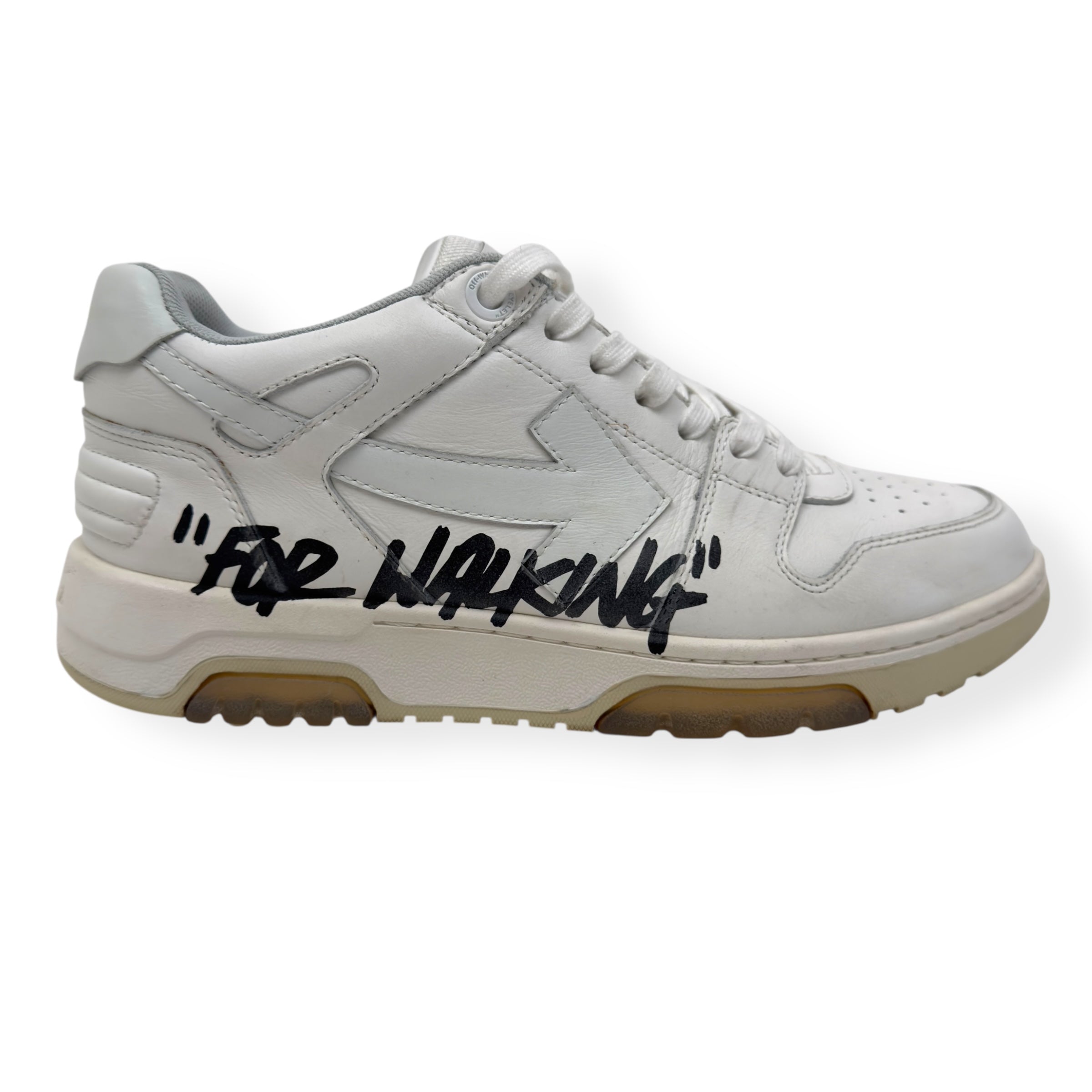 OFF-WHITE OUT OF OFFICE LOW TOP SNEAKER WHITE / BLACK 41 / UK7